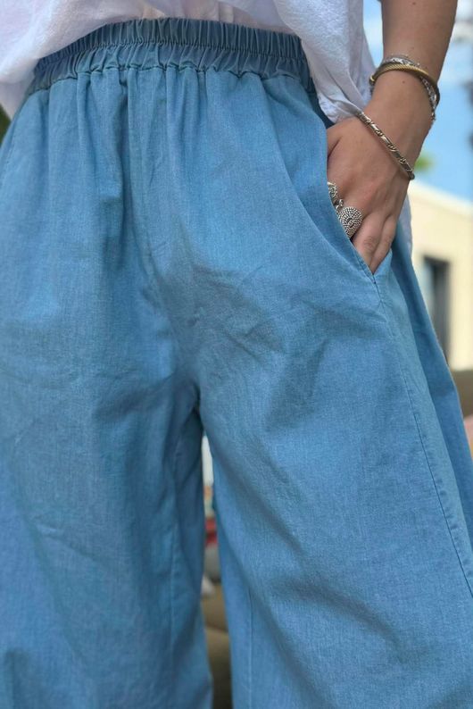 Freddie Classic Barrel Culotte Jean Light